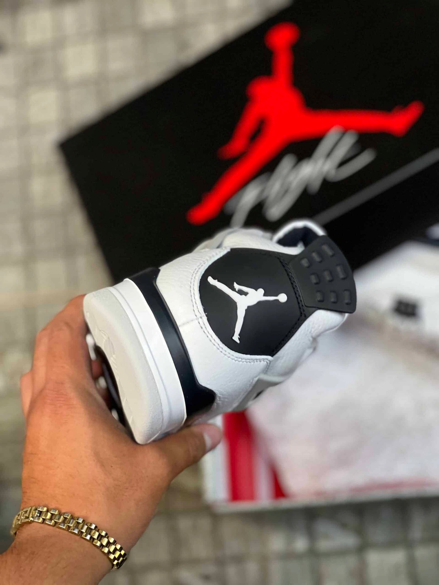 Jordan 4 Military Black