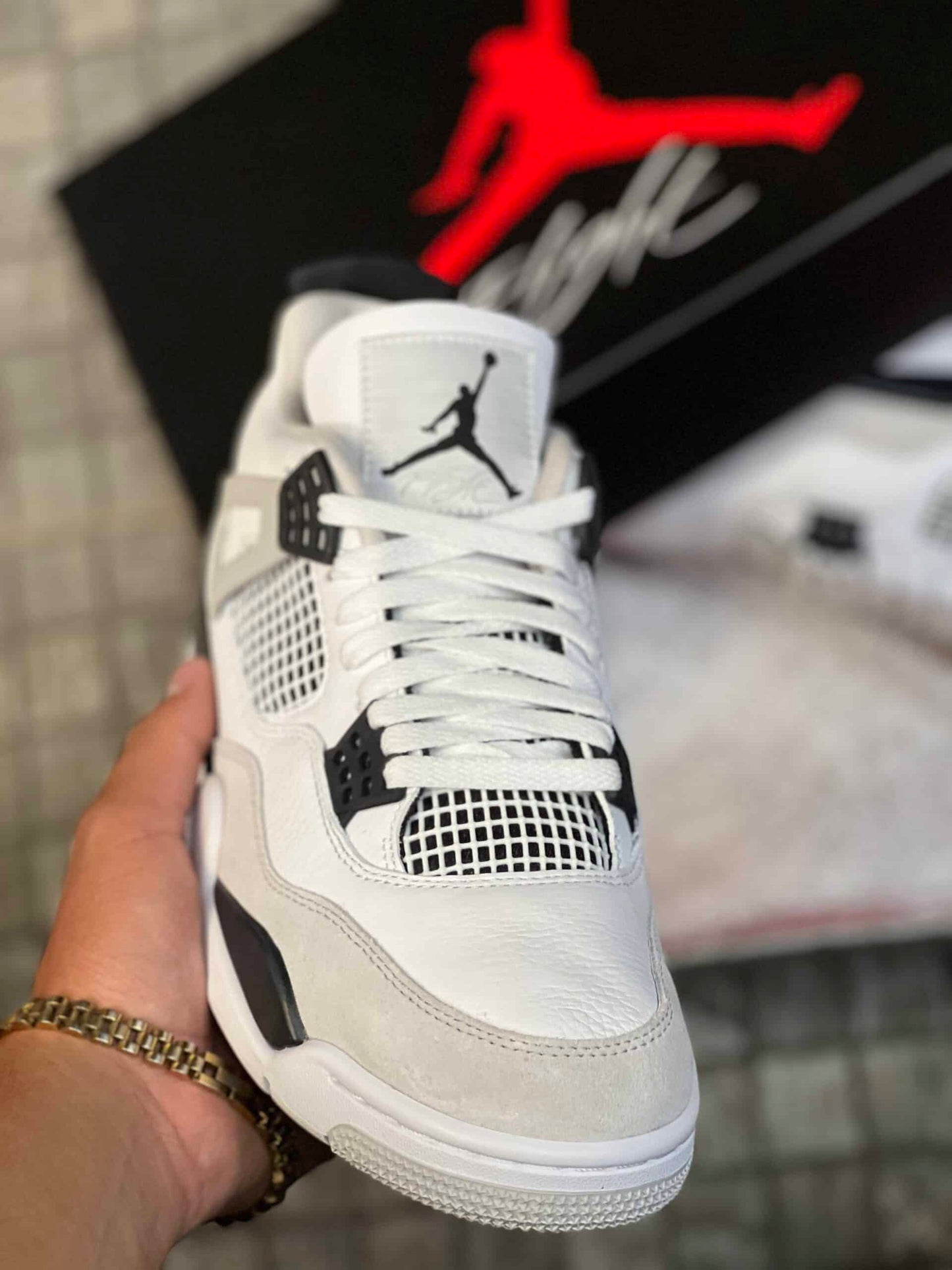 Jordan 4 Military Black