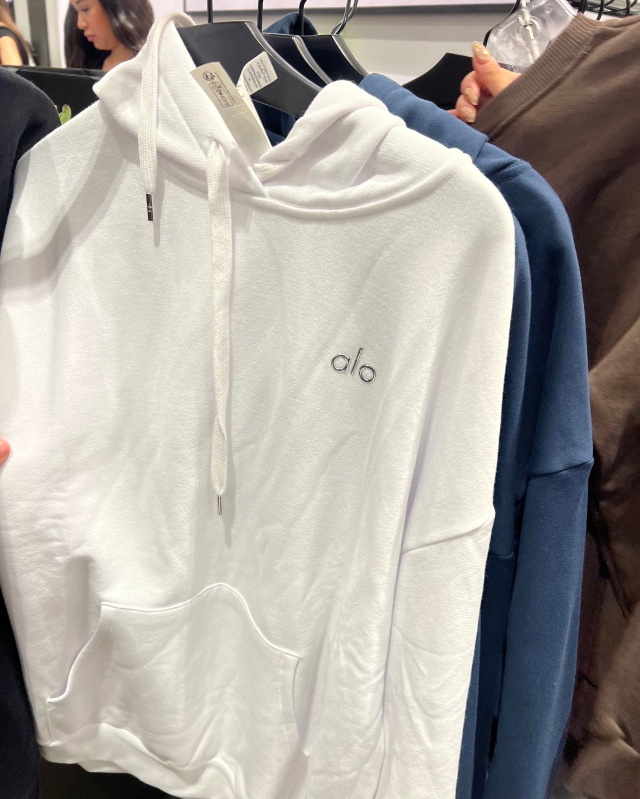 Hoodie Alo White