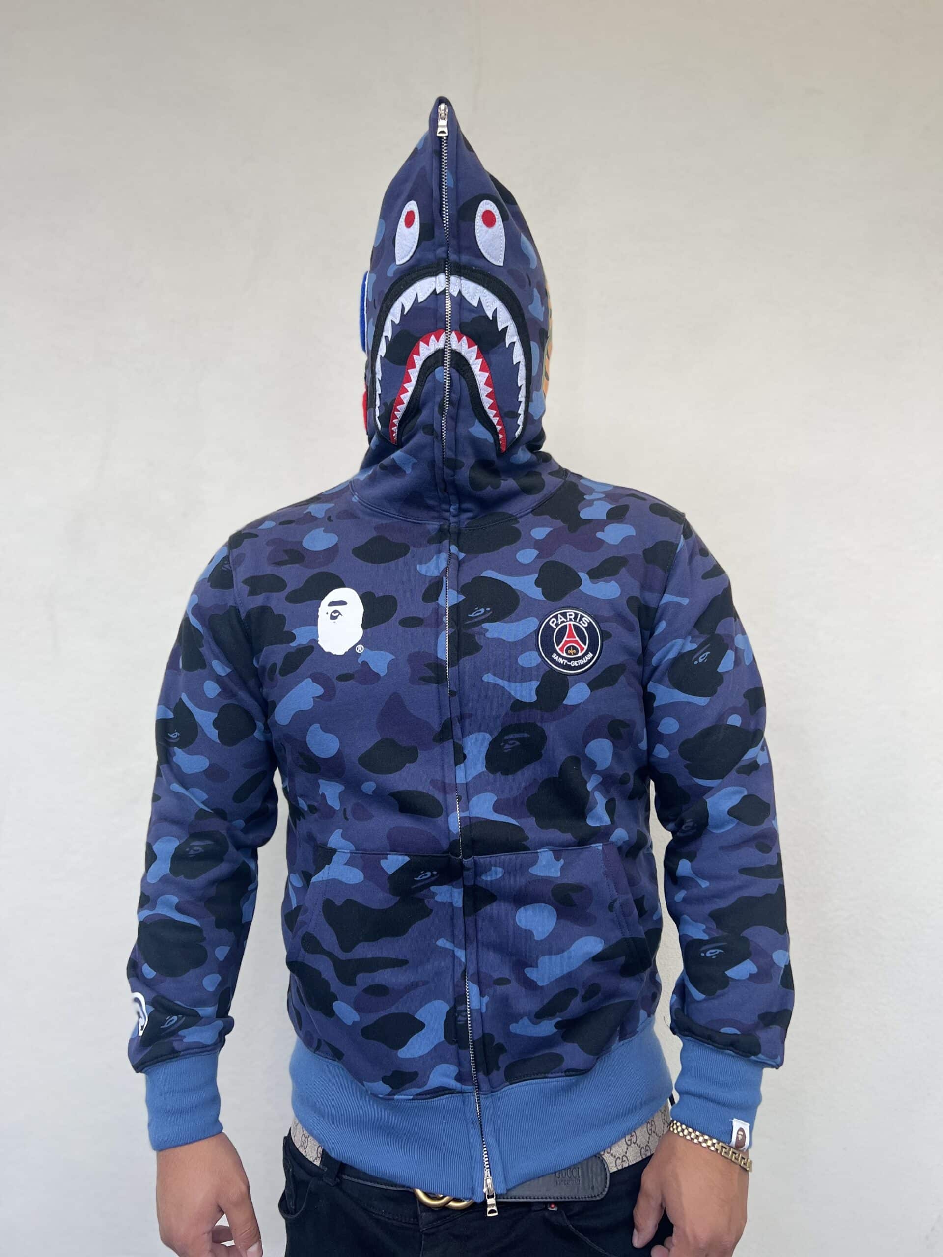 Bape Shark Hoodie PSG