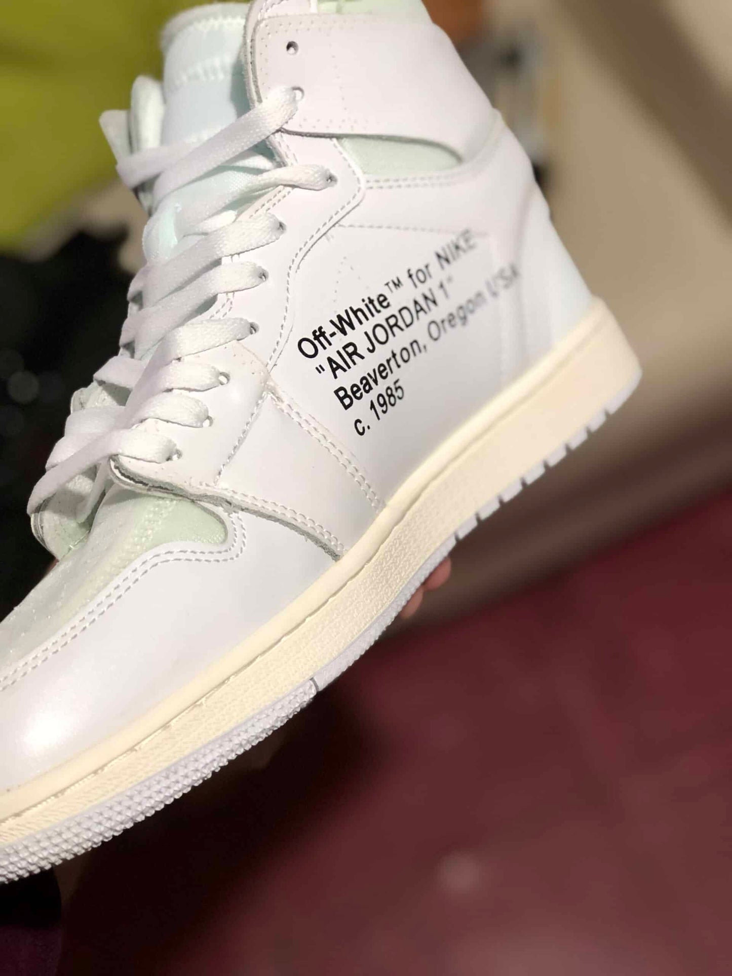 Jordan 1 Off White Europe
