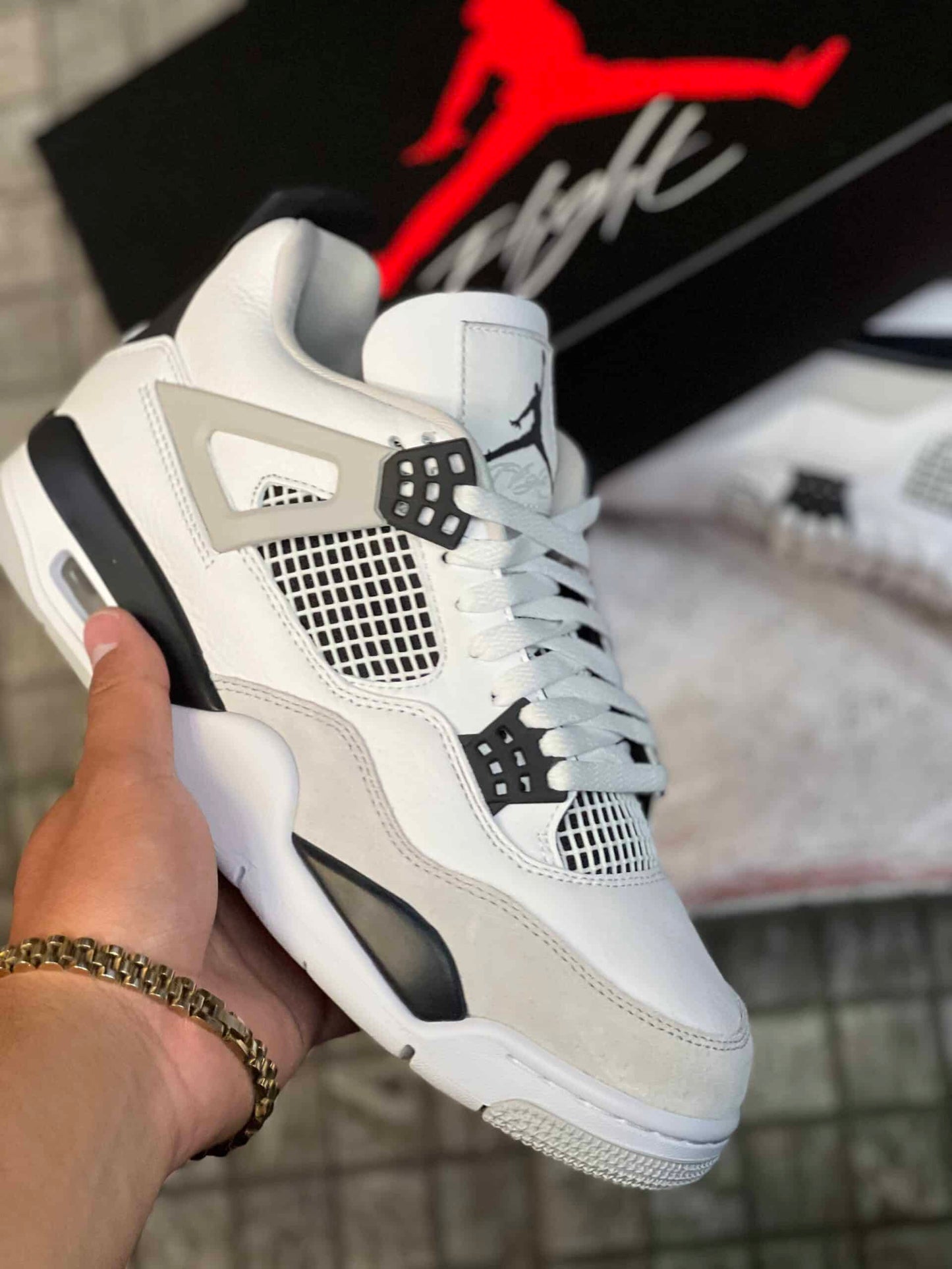 Jordan 4 Military Black