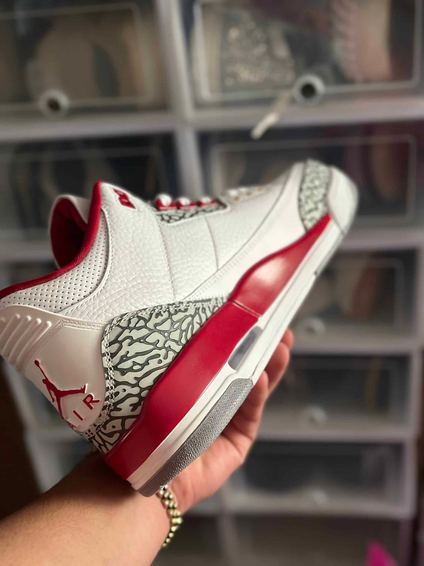 Jordan 3 Cardinal Red