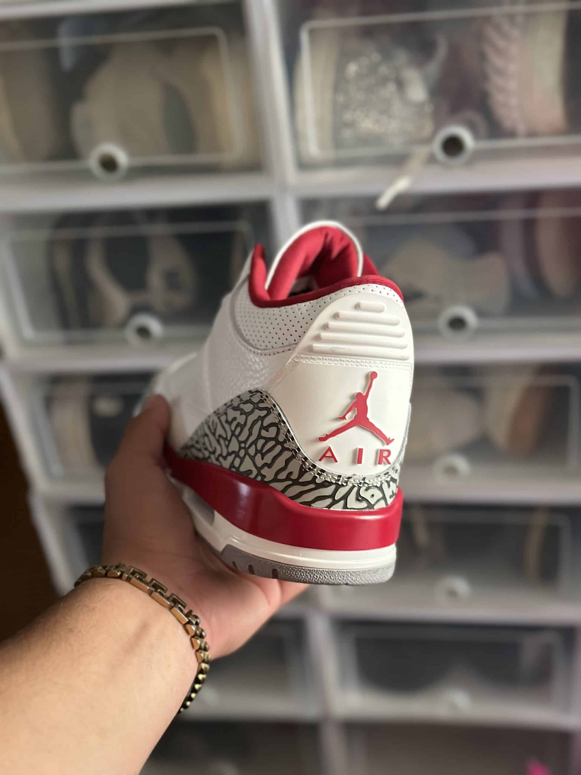Jordan 3 Cardinal Red