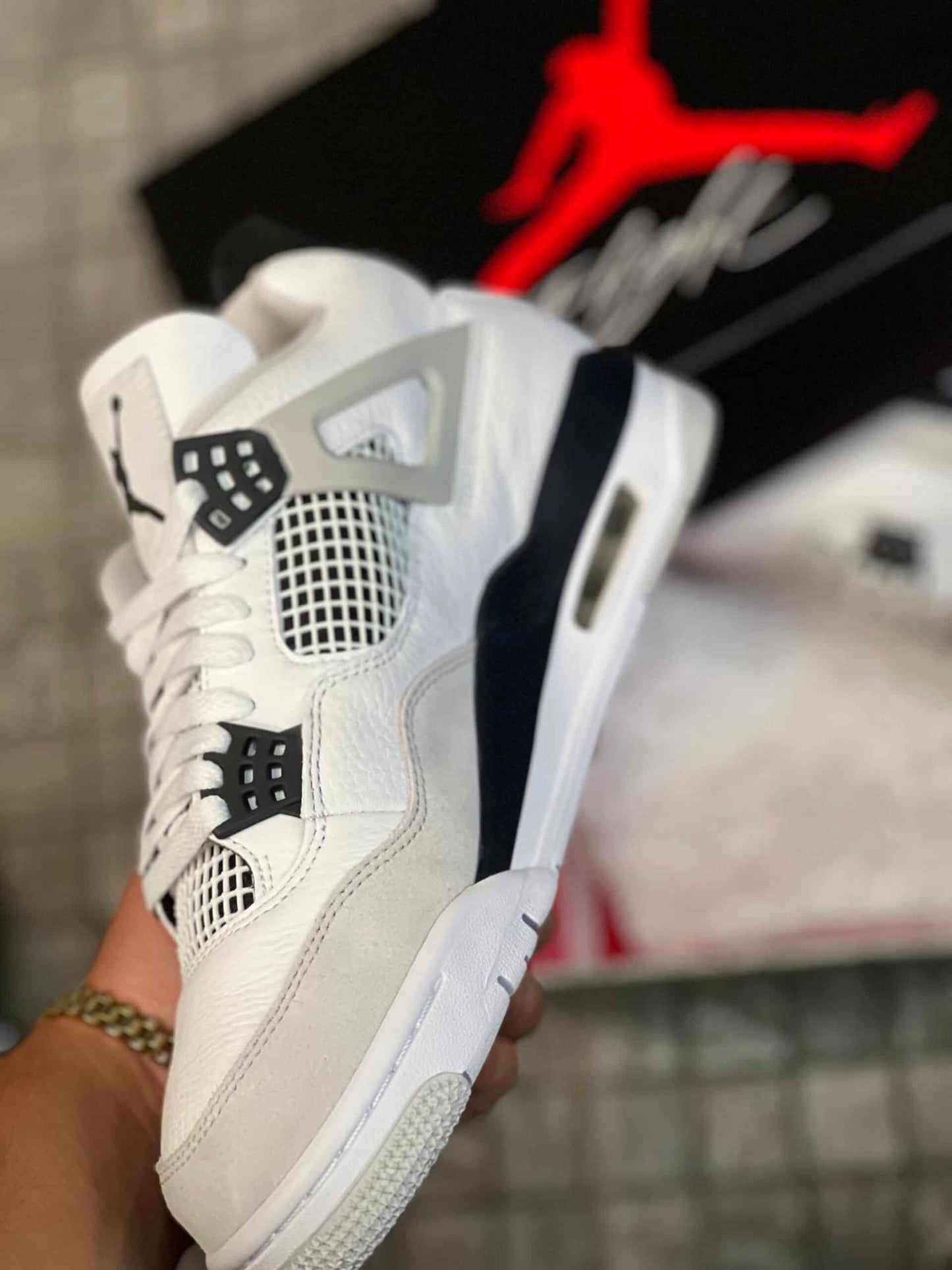 Jordan 4 Military Black