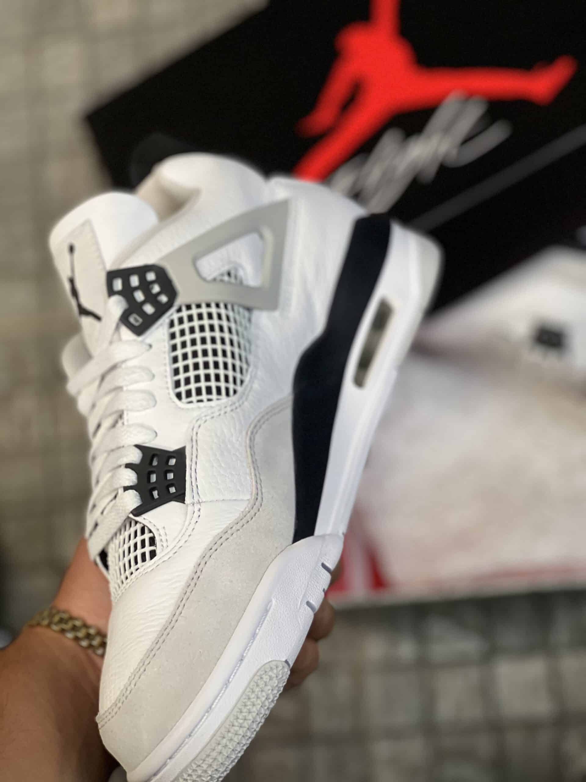 Jordan 4 Military Black