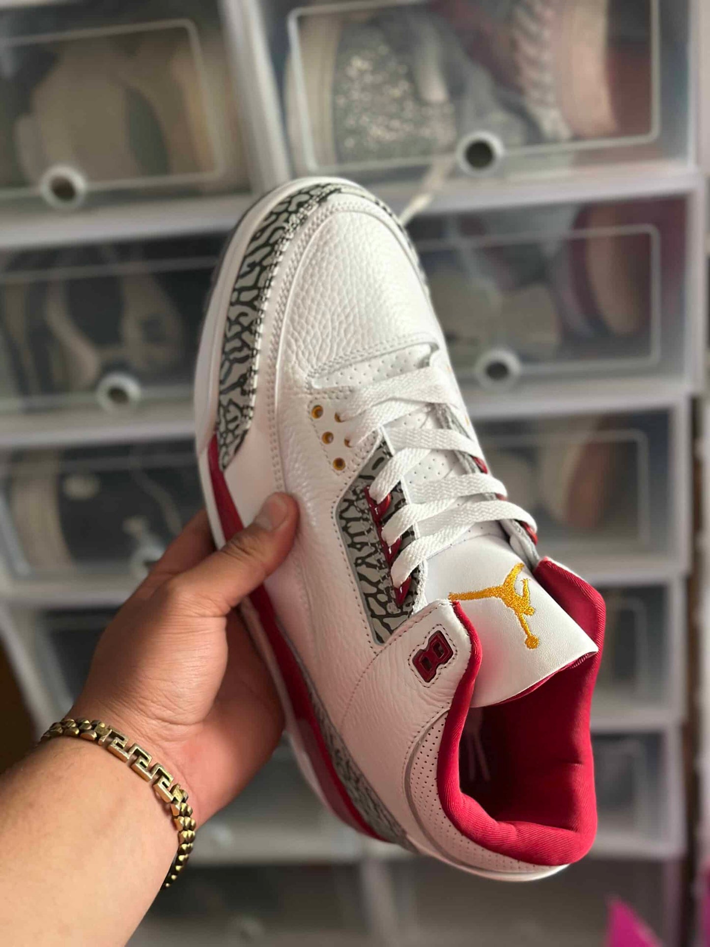 Jordan 3 Cardinal Red