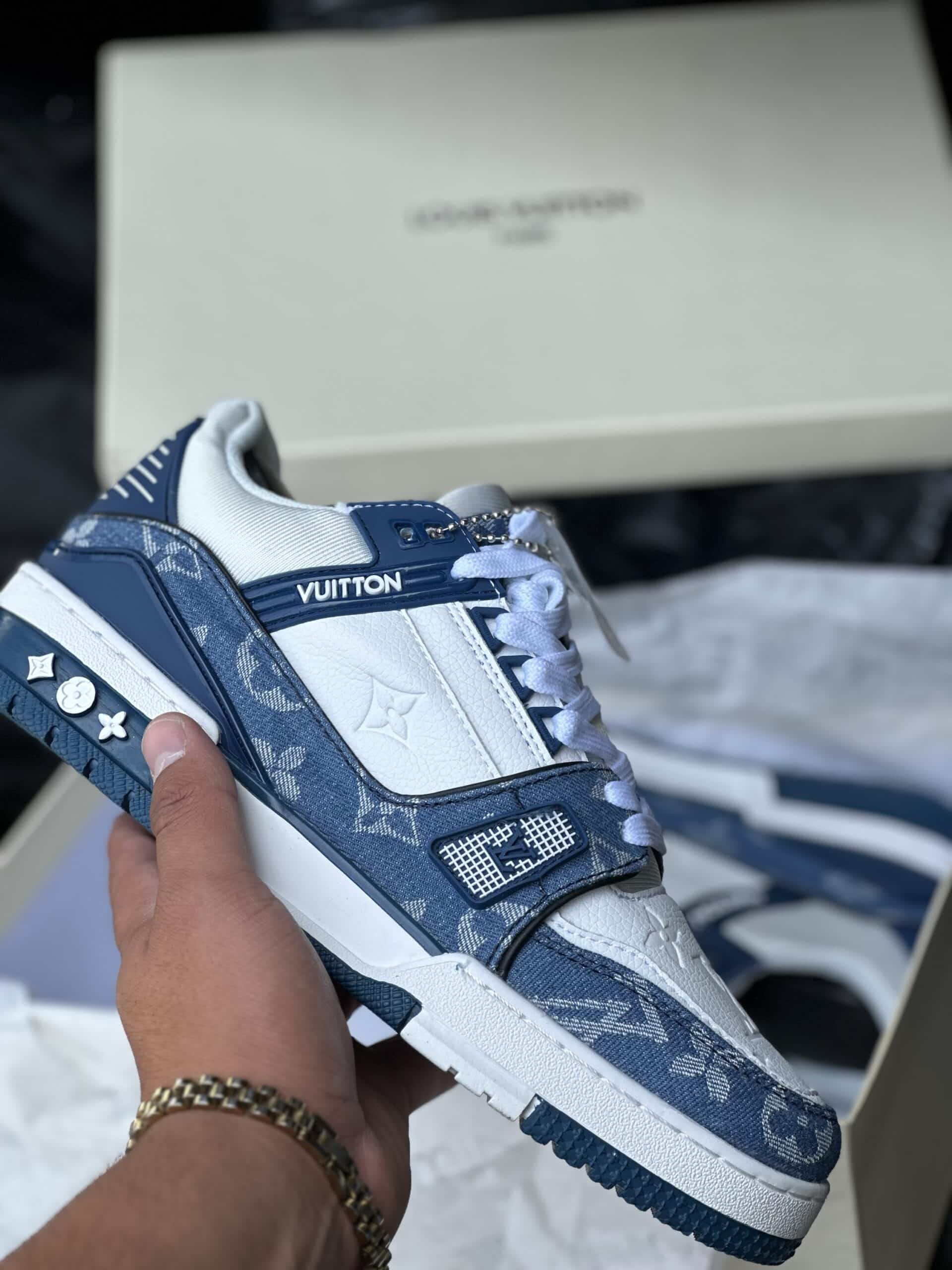 Louis Vuitton Trainer denim (diseñador)