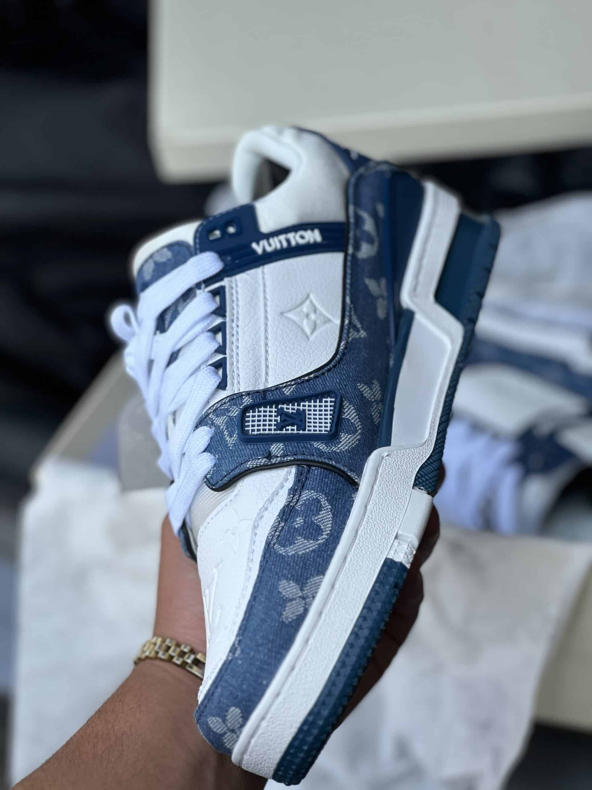 Louis Vuitton Trainer denim (diseñador)