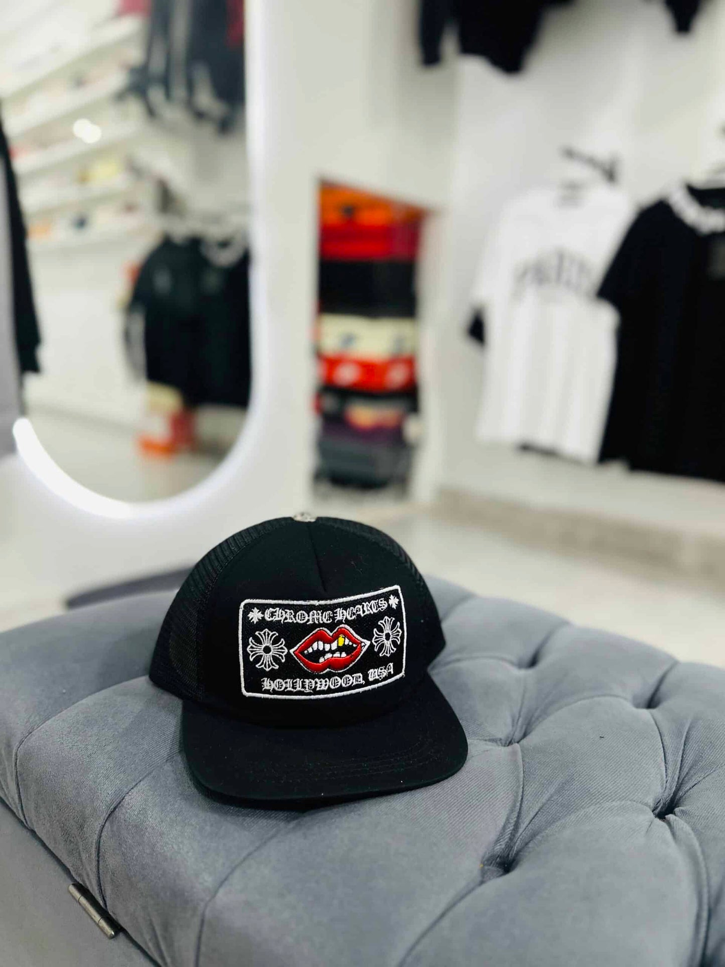 CHROME HEARTS
Chrome Hearts Trucker Hat Matty Boy Black