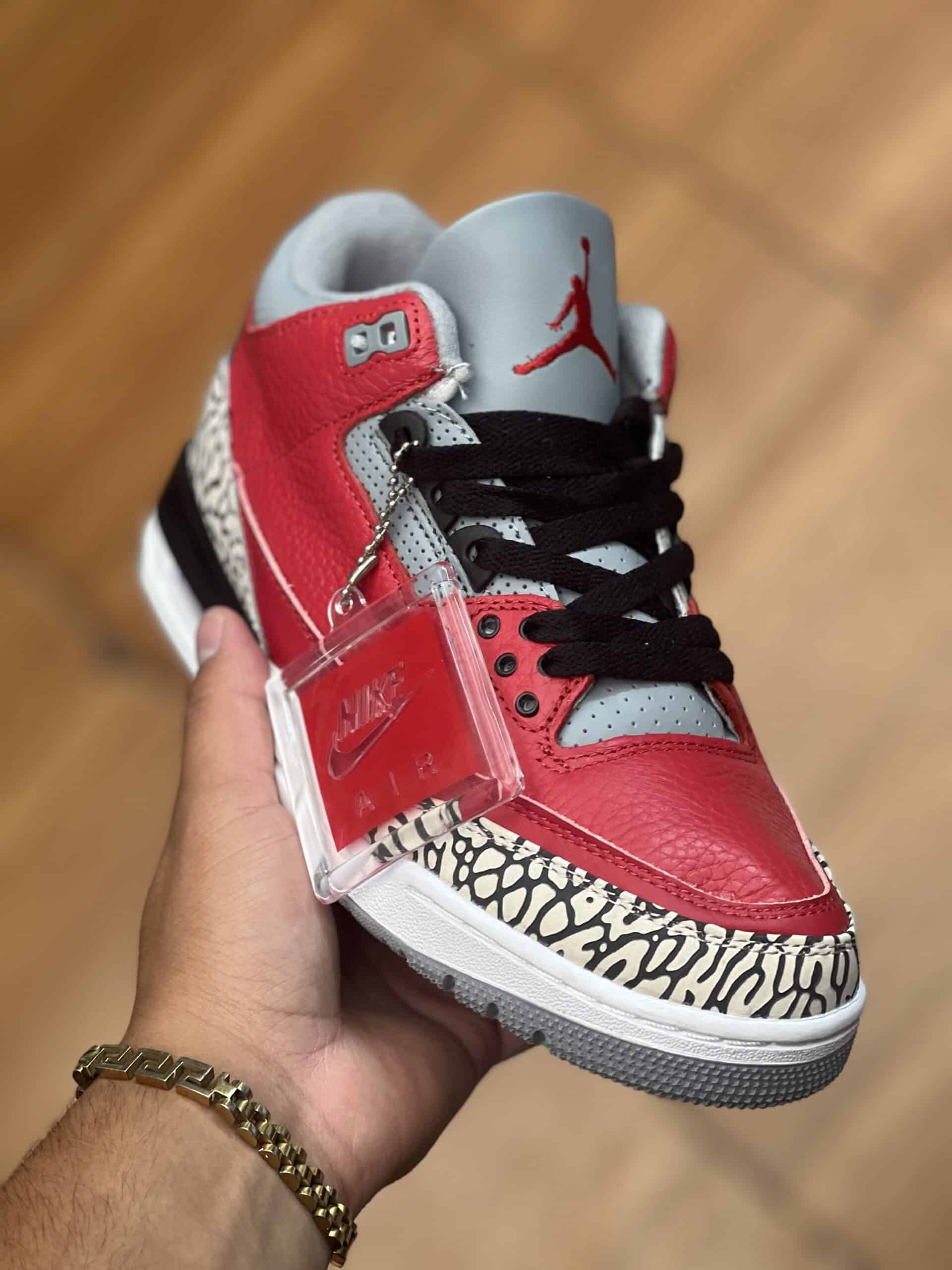 Jordan 3 red cement