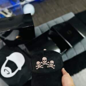 Barbas Skull rose gold 24k